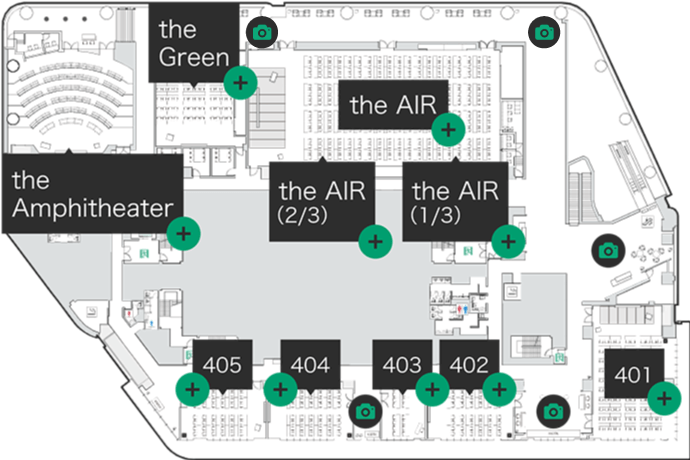 4Fフロアマップ