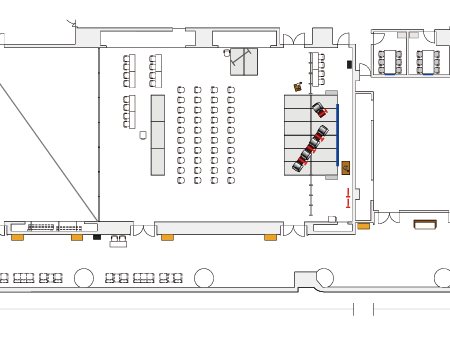 Athlete Career Challenge カンファレンス2021の図面画像