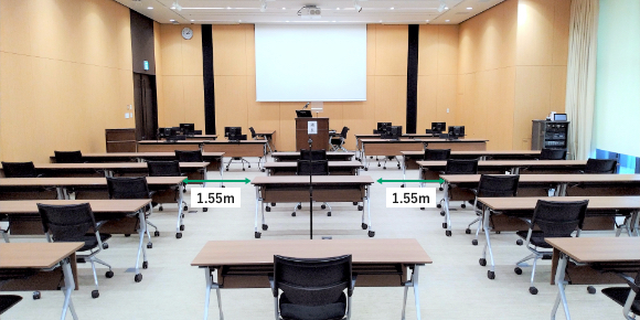 401ソーシャルディスタンスレイアウト写真